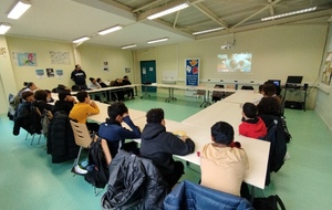 Sensibilisation au collège Jean Jacques Rousseau (Creil)